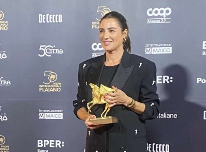 Luisa Ranieri premiazione
